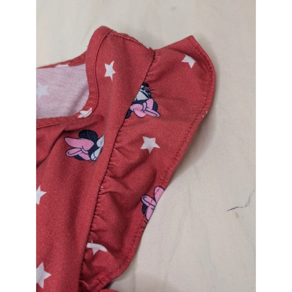 Gap Disney Sleep Dress Size 10 Mickey‎ Minnie Ruffled Arm Sleeve